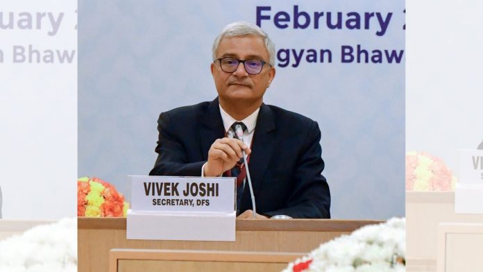 फाईल फोटो : नवे निवडणूक आयुक्त विवेक जोशी.