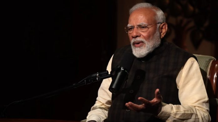 लेक्स फ्रिडमन पॉडकास्टवर पंतप्रधान नरेंद्र मोदी