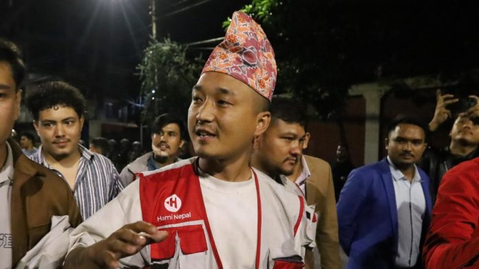 नेपाळमध्ये अलिकडच्या निदर्शनांचे नेतृत्व करणारे हमी नेपाळचे नेते सुदान गुरुंग