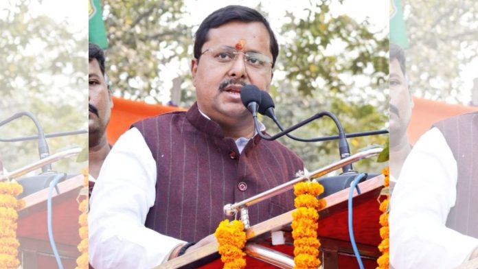 बिहारचे मंत्री नितीन नवीन.