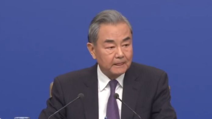 चीनचे परराष्ट्रमंत्री वांग यी.