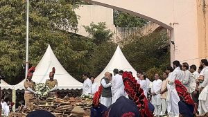 बारामती येथे अजित पवार यांच्या अंत्यसंस्कारावेळी विविध राजकीय पक्षांचे नेते | कस्तुरी वाळिंबे | द प्रिंट