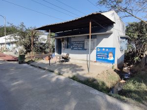 पेरुंगुडी घनकचरा प्रक्रिया सुविधेच्या प्रवेशद्वारावरील सुरक्षा बूथ | अमृतांश अरोरा/दप्रिंट