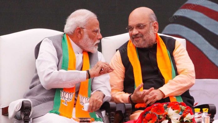 प्रातिनिधिक | पंतप्रधान नरेंद्र मोदी आणि केंद्रीय गृहमंत्री अमित शहा यांचा फाइल फोटो.