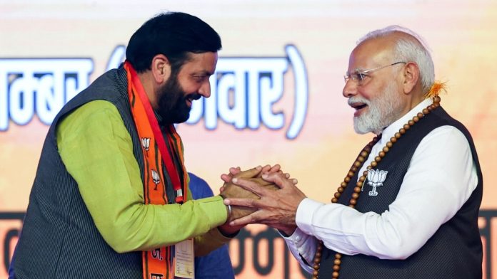 हरियाणाचे मुख्यमंत्री नायब सिंग सैनी मोदींसोबतच्या बैठकीत आमदारांचे नेतृत्व करतील.